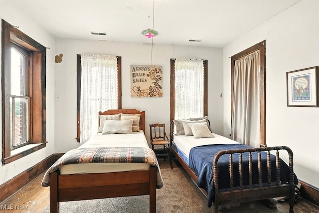 7298 Akron Rd, Sterling, OH 44276 - bedroom with wood finished floors