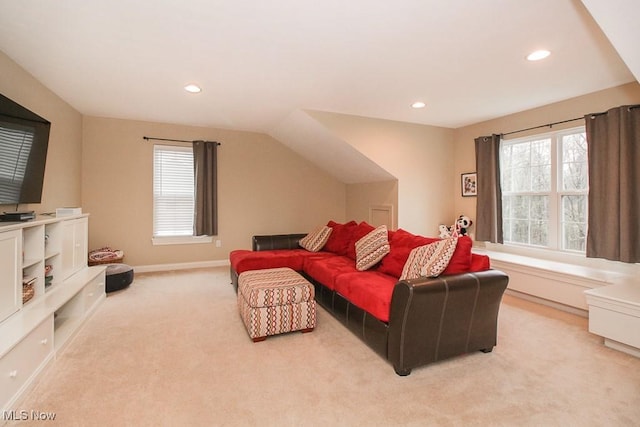 7149 Cascade Creek Ln, Independence, OH 44131 - living room with light carpet and recessed lighting