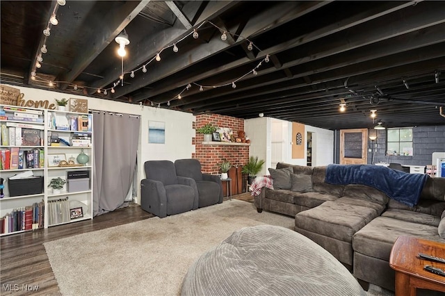 661 Wynne Dr, Coventry, OH 44319 - living room featuring wood finished floors