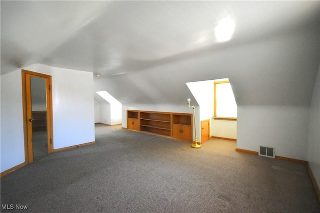 14514 Krems Ave, Maple Heights, OH 44137 - additional living space with vaulted ceiling and carpet