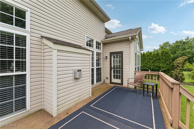 3281 Evans Way, Twinsburg, OH 44087 - view of wooden deck