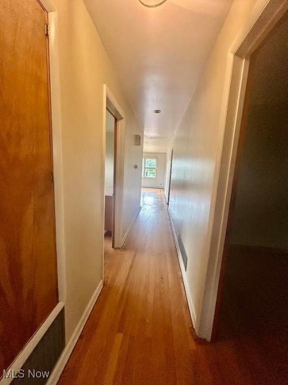 116 Euclid Pl, Marietta, OH 45750 - hall with light wood finished floors and baseboards