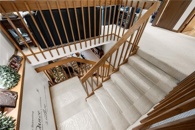1222 Schneiders Crossing Rd NW # C, Dover, OH 44622 - stairs with carpet floors