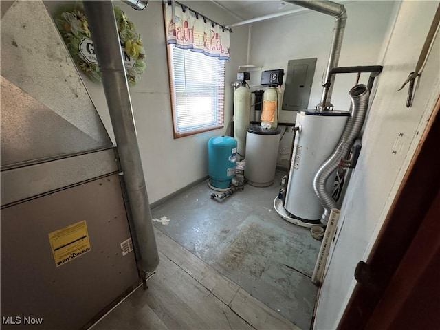 14782 Hametown Rd, Doylestown, OH 44230 - utilities with water heater, electric panel, and heating unit