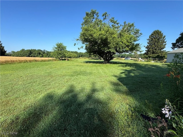 14782 Hametown Rd, Doylestown, OH 44230 - view of green lawn with a view of countryside
