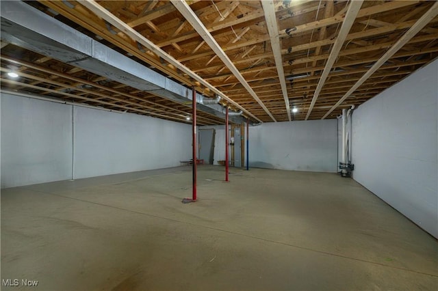 4216 Stone Creek Rd SW, Stone Creek, OH 43840 - view of unfinished basement