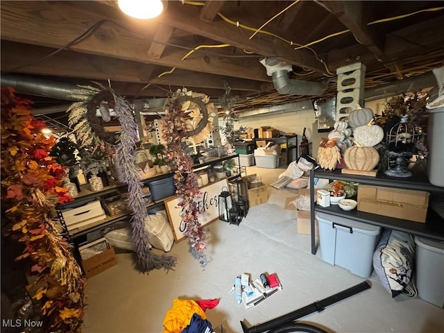 2208 Oak St, Parkersburg, WV 26101 - view of unfinished below grade area