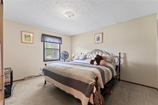 1781 Old Forge Rd, Mogadore, OH 44260 - bedroom featuring carpet and a textured ceiling