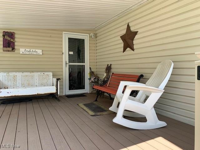 62 Township Road 245, Toronto, OH 43964 - view of wooden deck
