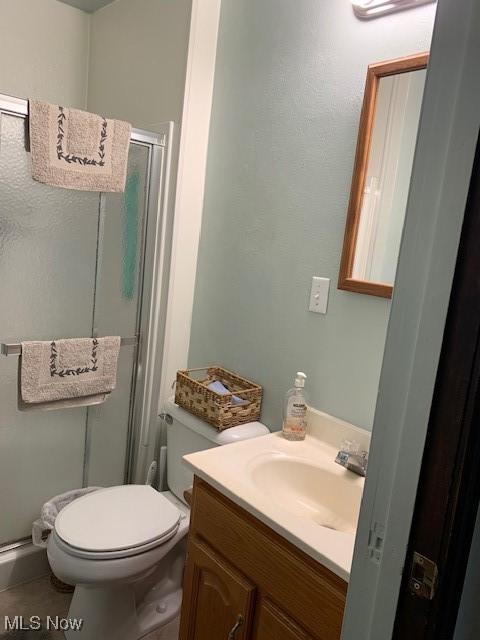62 Township Road 245, Toronto, OH 43964 - full bath featuring vanity and a stall shower