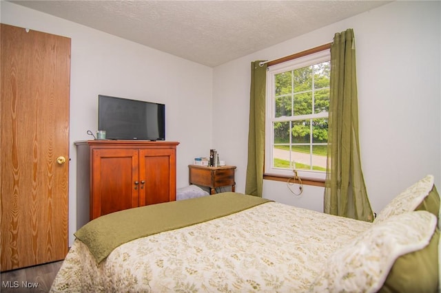 191 Ridgeland Dr, Toronto, OH 43964 - bedroom with wood finished floors and a textured ceiling