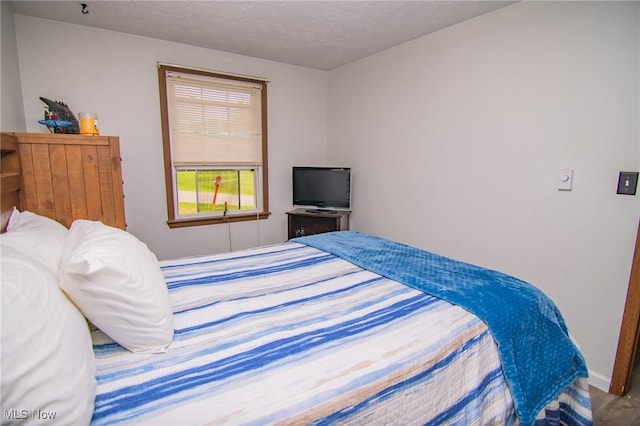 191 Ridgeland Dr, Toronto, OH 43964 - bedroom featuring a textured ceiling and wood finished floors