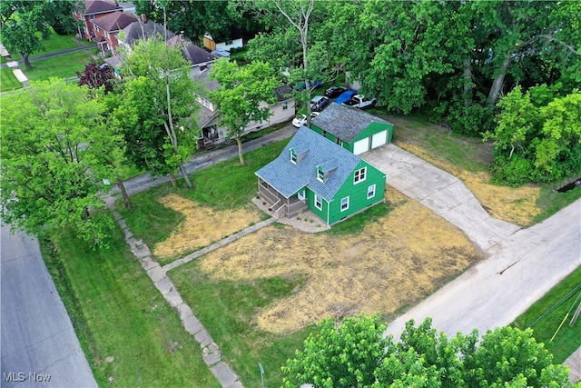 1006 Trumbull Ave, Warren, OH 44420 - bird's eye view