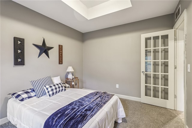 2395 Tremont Ave, Cleveland, OH 44113 - carpeted bedroom with baseboards