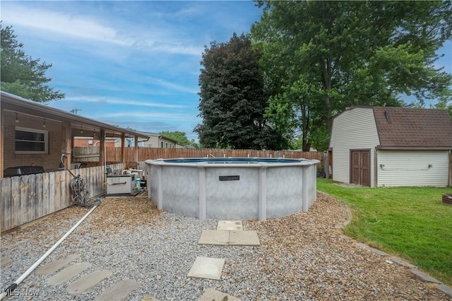 1291 Woodhurst Dr, Austintown, OH 44515 - view of yard featuring a shed