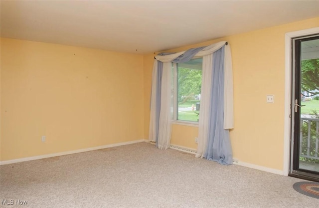 51 N Navarre Ave, Youngstown, OH 44515 - carpeted spare room featuring baseboards