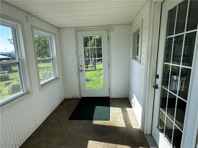 468 Carl St, Cumberland, OH 43732 - unfurnished sunroom with plenty of natural light