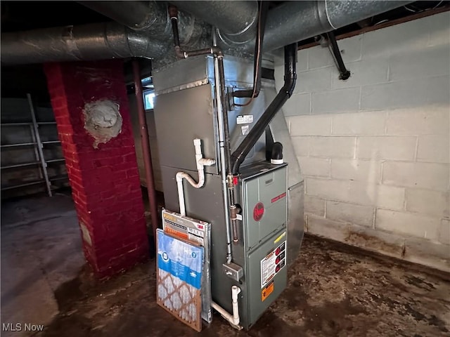 468 Carl St, Cumberland, OH 43732 - utilities with heating unit