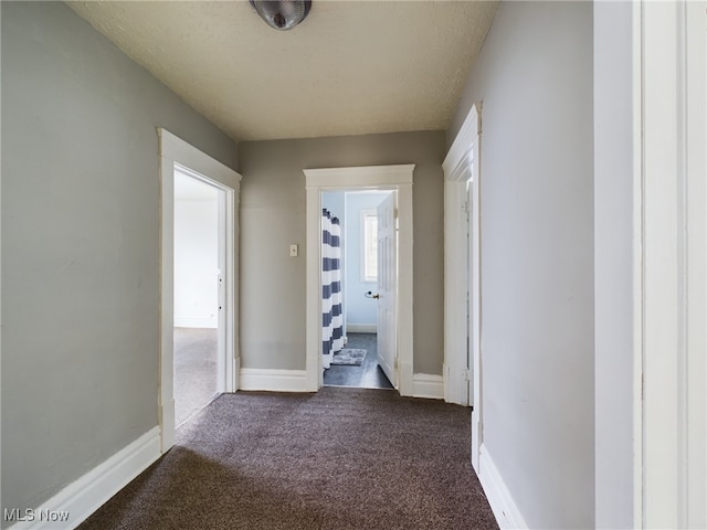 237 E Thornton St, Akron, OH 44311 - hallway featuring carpet floors and baseboards