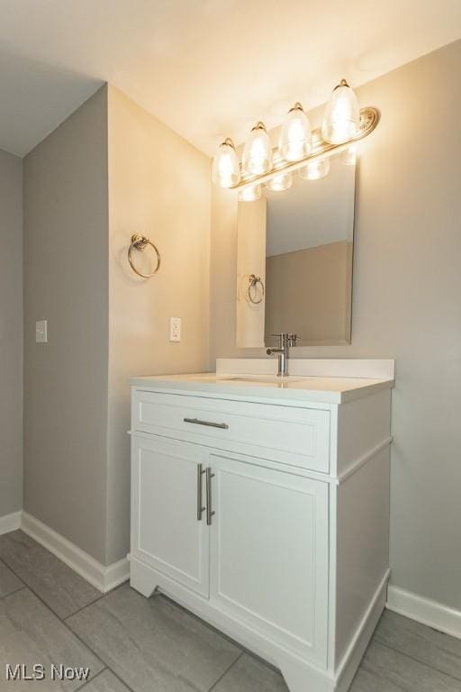 415 Cascade Ct, Avon Lake, OH 44012 - bathroom featuring vanity and tile patterned flooring