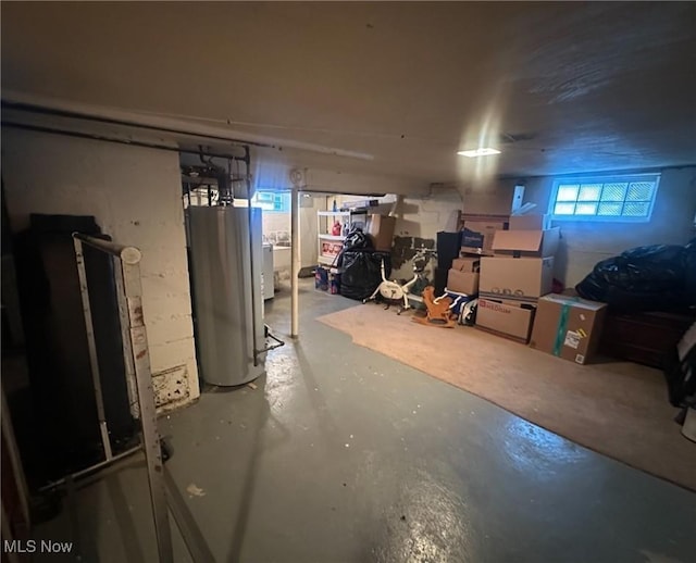 4926 E Wallings Rd, Broadview Heights, OH 44147 - below grade area with water heater