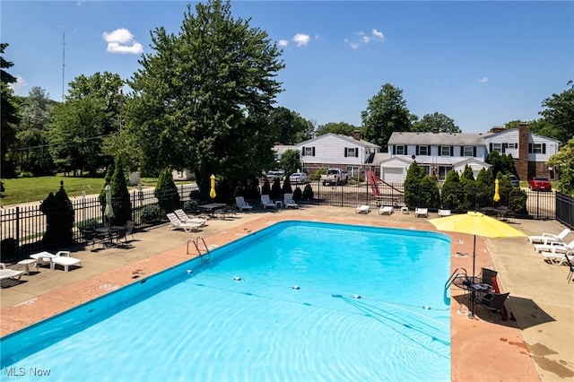 6480 State Rd Unit F7, Parma, OH 44134 - community pool featuring a patio area