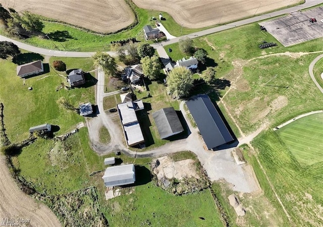 3004 Winklepeck Rd NW, Sugarcreek, OH 44681 - aerial view of property and surrounding area with rural landscape