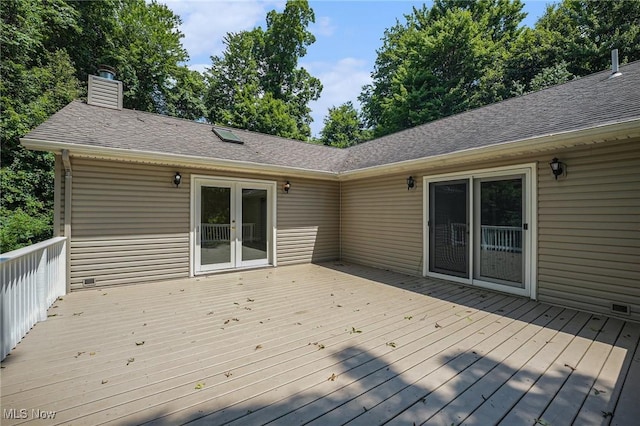 11801 Quail Crest Ave, Mantua, OH 44255 - view of wooden terrace