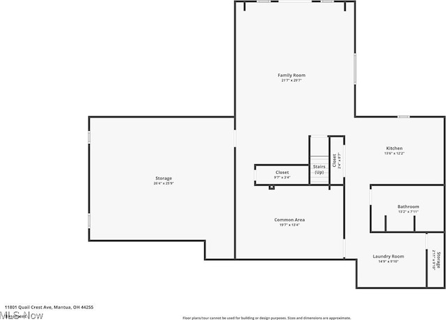 11801 Quail Crest Ave, Mantua, OH 44255 - view of home floor plan