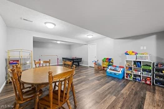 1932 Pinewood Ln, Painesville, OH 44077 - rec room featuring wood finished floors