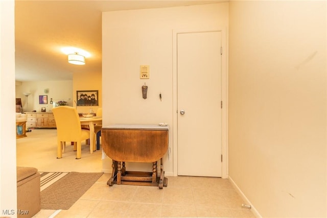 2112 Acacia Park Dr Unit 220, Lyndhurst, OH 44124 - hall with tile patterned flooring and baseboards