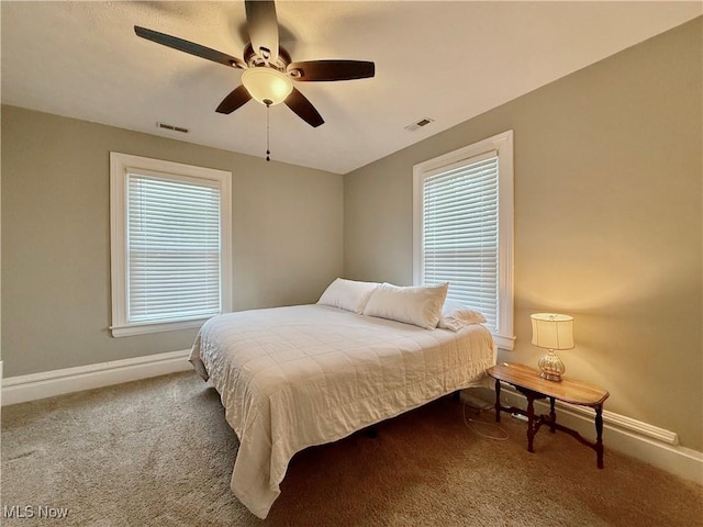 5519 4th Ave, Vienna, WV 26105 - bedroom featuring carpet and a ceiling fan