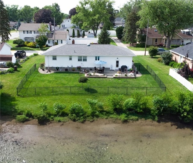 214 1st St, Huron, OH 44839 - aerial view of residential area