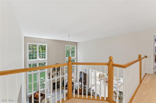 915 Cimarron Oval, Aurora, OH 44202 - hall featuring carpet floors