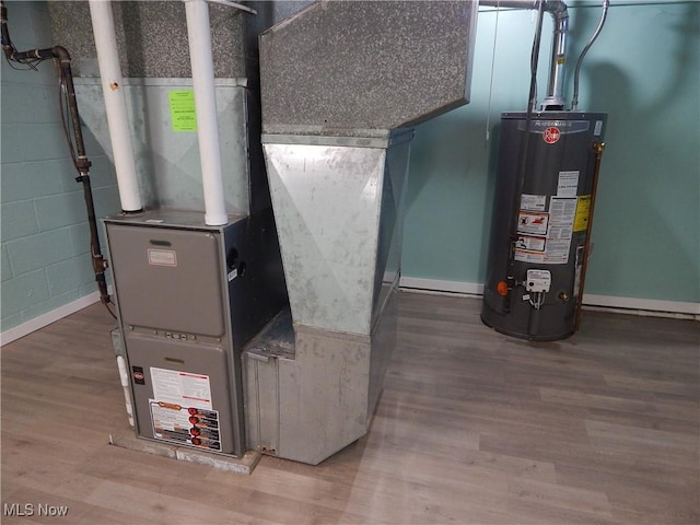 6012 Sunderland Dr, Parma, OH 44129 - utilities with gas water heater and heating unit
