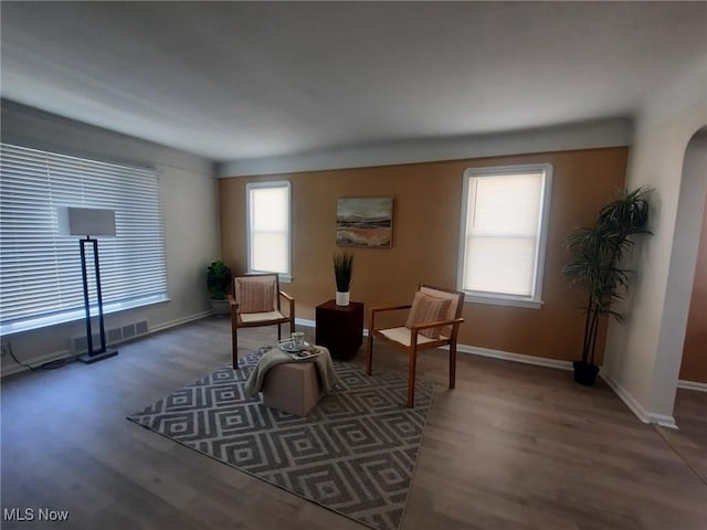 6012 Sunderland Dr, Parma, OH 44129 - sitting room featuring wood finished floors and healthy amount of natural light
