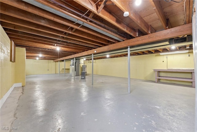 4130 Atwood Ave SE, Canton, OH 44707 - unfinished below grade area with heating unit