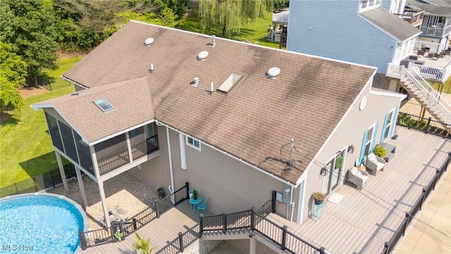 31 Anns Dr, Vienna, WV 26105 - view from above of property