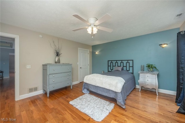 31 Anns Dr, Vienna, WV 26105 - bedroom featuring wood finished floors and a ceiling fan