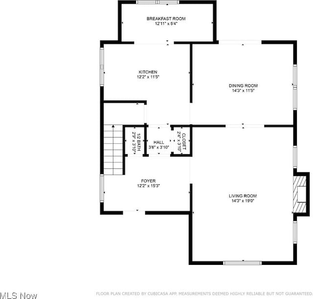825 Summit St, Salem, OH 44460 - view of room layout