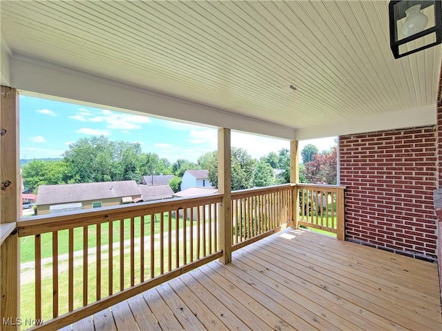 1006 Jackson Ave, Parkersburg, WV 26101 - deck featuring a yard