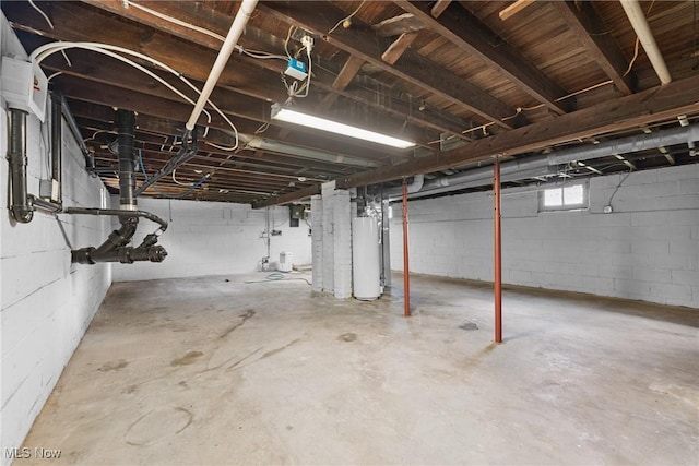 2602 Fletcher Ave NE, Canton, OH 44705 - below grade area featuring gas water heater