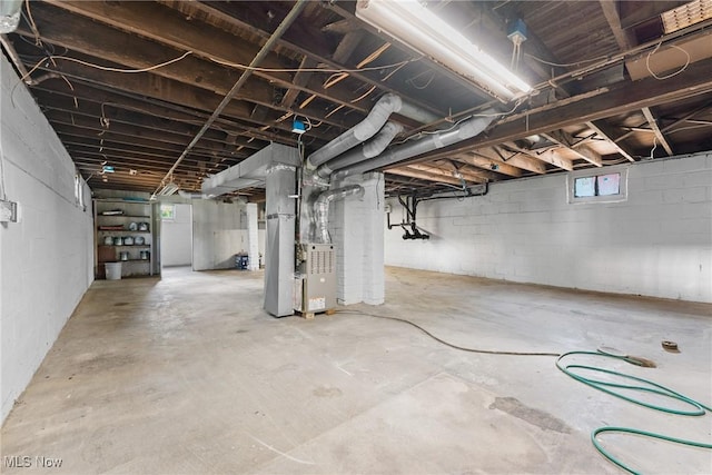 2602 Fletcher Ave NE, Canton, OH 44705 - below grade area with heating unit