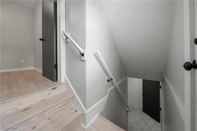 1146 Raff Rd SW, Canton, OH 44710 - stairs with wood finished floors