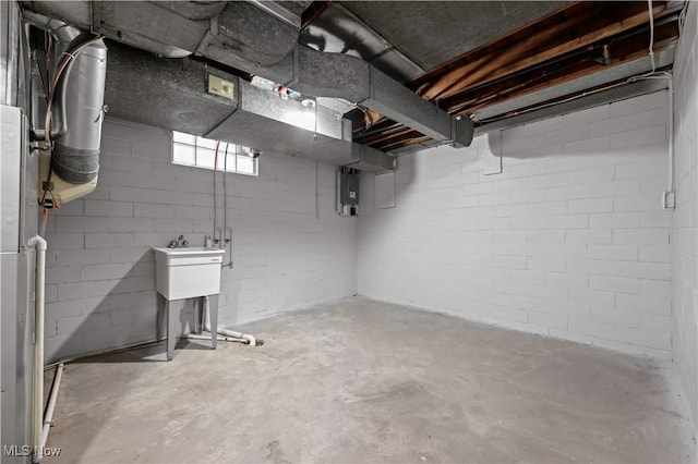 1146 Raff Rd SW, Canton, OH 44710 - basement featuring electric panel
