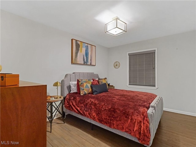 5265 Bellview St, Maple Heights, OH 44137 - bedroom with hardwood / wood-style floors and baseboards
