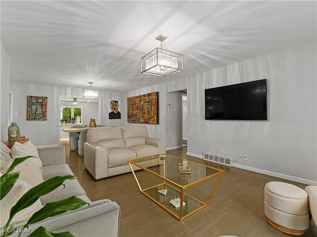 5265 Bellview St, Maple Heights, OH 44137 - living area featuring wood finished floors