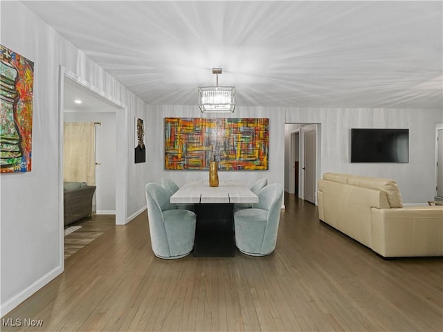 5265 Bellview St, Maple Heights, OH 44137 - dining area featuring wood finished floors