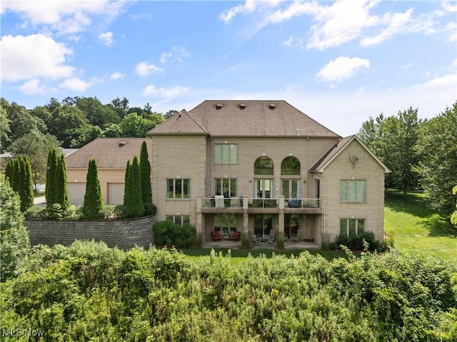 112 Caraplace, Wintersville, OH 43953 - back of house featuring a patio area and a balcony