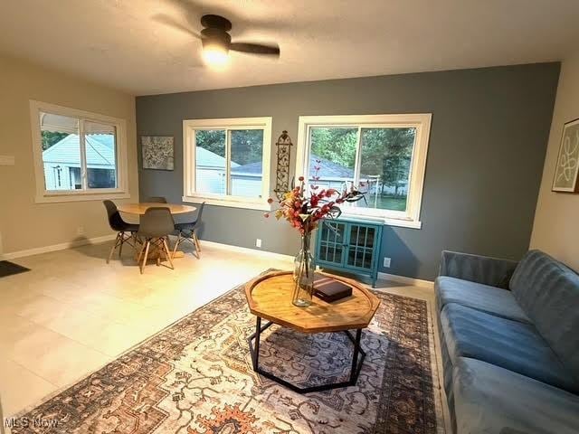 21430 Lakeshore Blvd, Euclid, OH 44123 - living area with baseboards